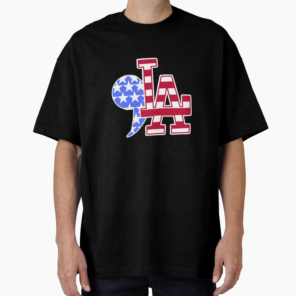Kamala American Comma T-Shirt - Fun Novelty Design for Adults - T-Shirt, Sweatshirt, Hoodie
