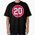 Lou Brock 20 Jersey Number T-Shirt - Minimalist Print for Adults - T-Shirt, Sweatshirt, Hoodie
