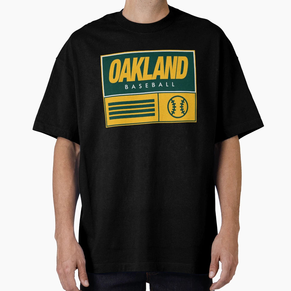 Oakland Baseball T-Shirt - Fun Novelty Design Unisex - T-Shirt, Sweatshirt, Hoodie