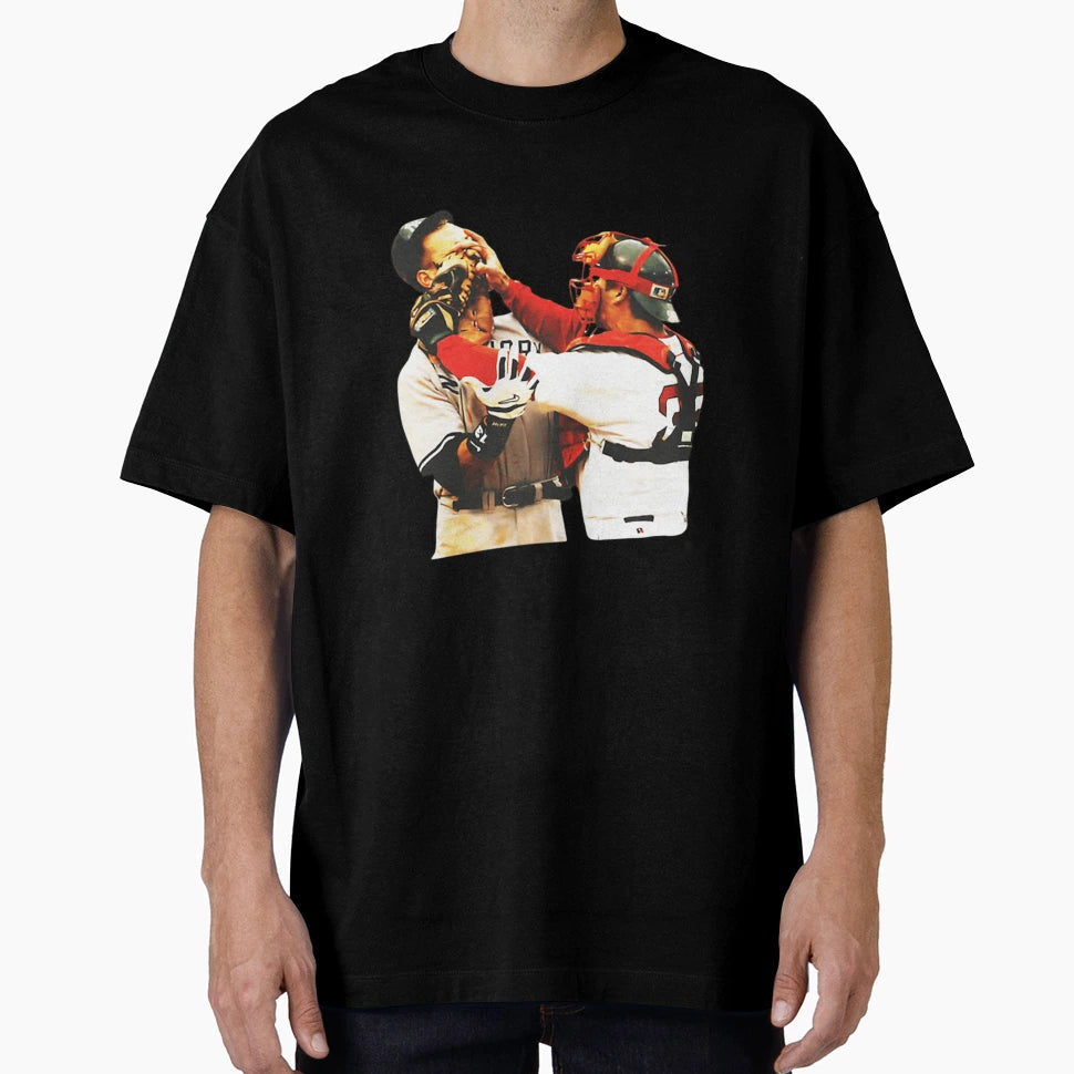 Jason Varitek Arod Sepia T-Shirt - Casual Everyday Wear Men Women - T-Shirt, Sweatshirt, Hoodie
