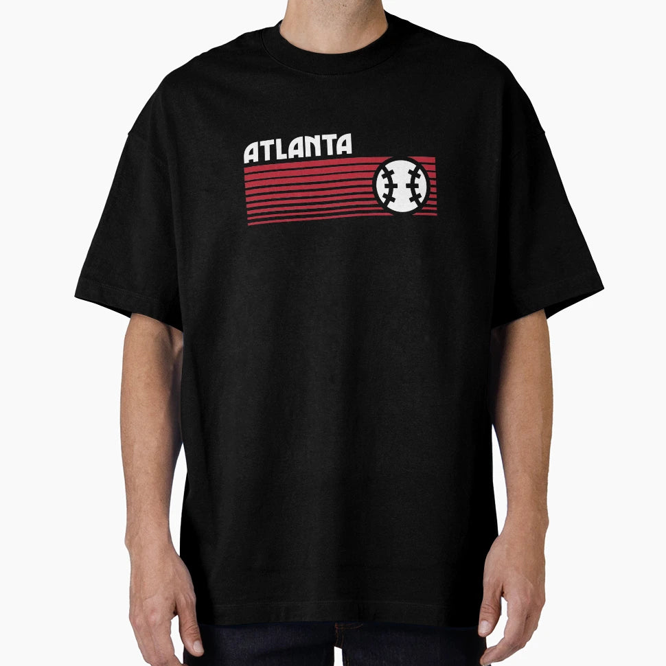 Atlanta Baseball Game Day T-Shirt - Graphic Print for Adults - T-Shirt, Sweatshirt, Hoodie