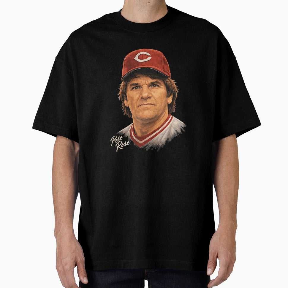 Pete Rose Baseball T-Shirt - Casual Everyday Wear for Adults - T-Shirt, Sweatshirt, Hoodie