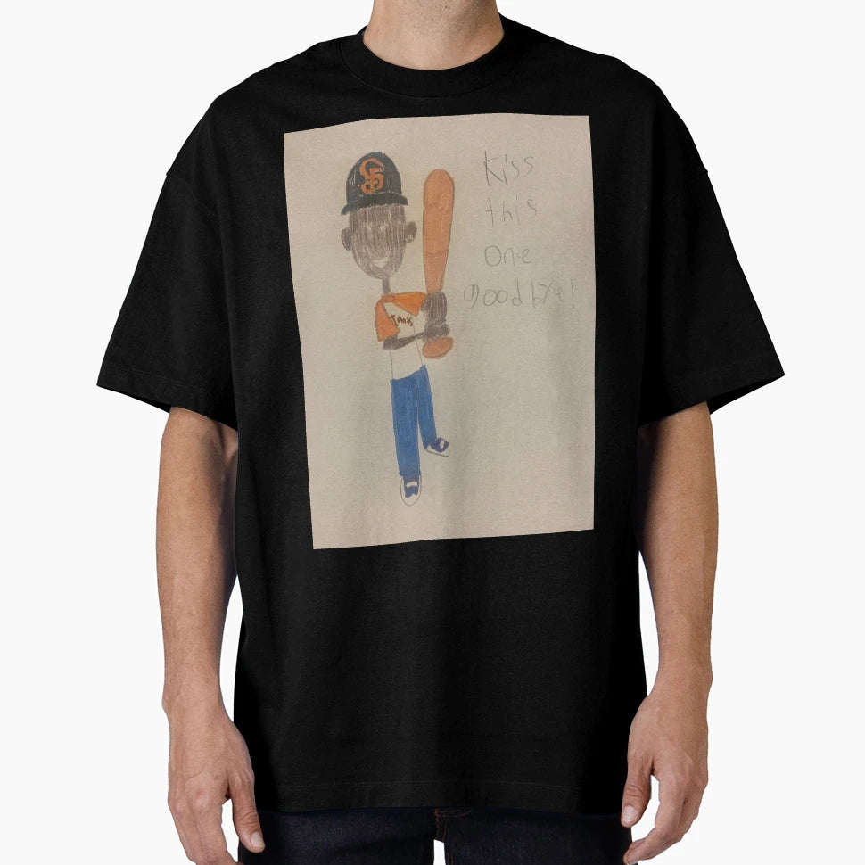 Barry Bonds Backyard Baseball T-Shirt - Unique Graphic Unisex - T-Shirt, Sweatshirt, Hoodie