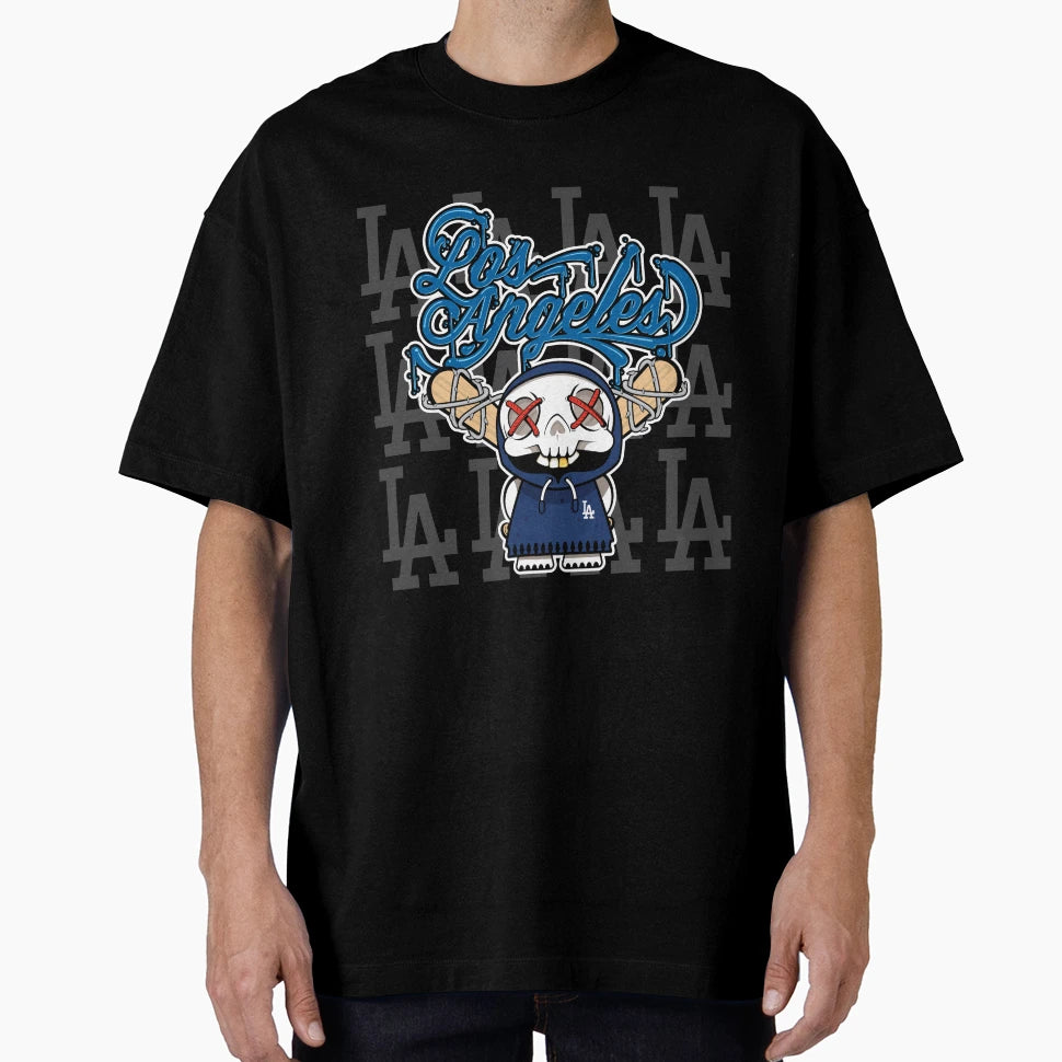 Los Angeles Skull T-Shirt - Trendy Graphic Unisex - T-Shirt, Sweatshirt, Hoodie