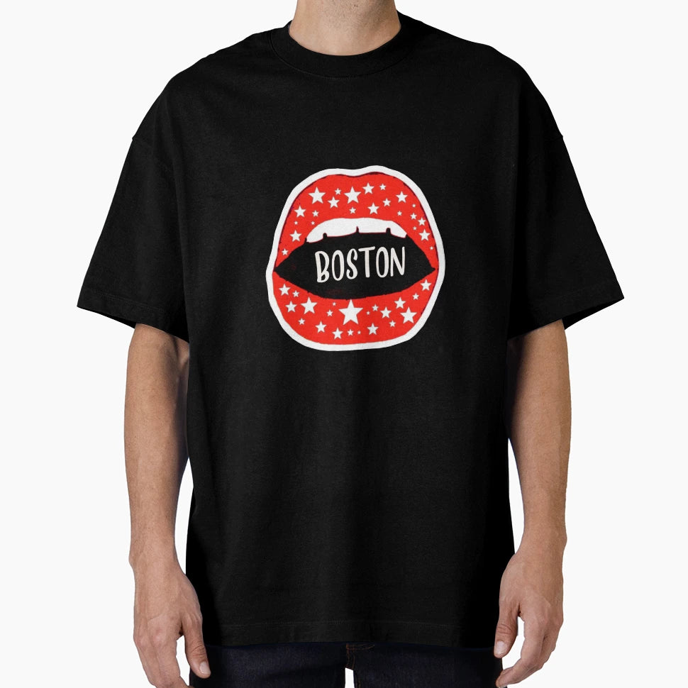 Boston Logo T-Shirt - Trendy Graphic Men Women - T-Shirt, Sweatshirt, Hoodie