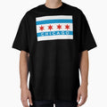 Chicago Flag T-Shirt - Trendy Graphic for Adults - T-Shirt, Sweatshirt, Hoodie