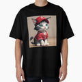 Baseball Cat T-Shirt - Streetwear Style Men Women - T-Shirt, Sweatshirt, Hoodie
