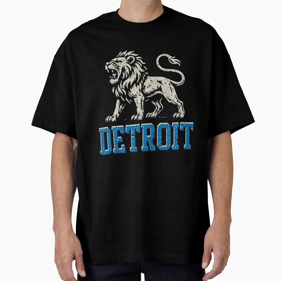 Football Detroit Lions T-Shirt - Graphic Print Unisex - T-Shirt, Sweatshirt, Hoodie