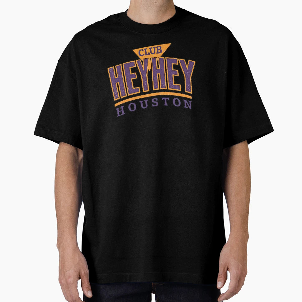 Club Hey Hey Houston Washington Ave T-Shirt - Custom Art Print Men Women - T-Shirt, Sweatshirt, Hoodie