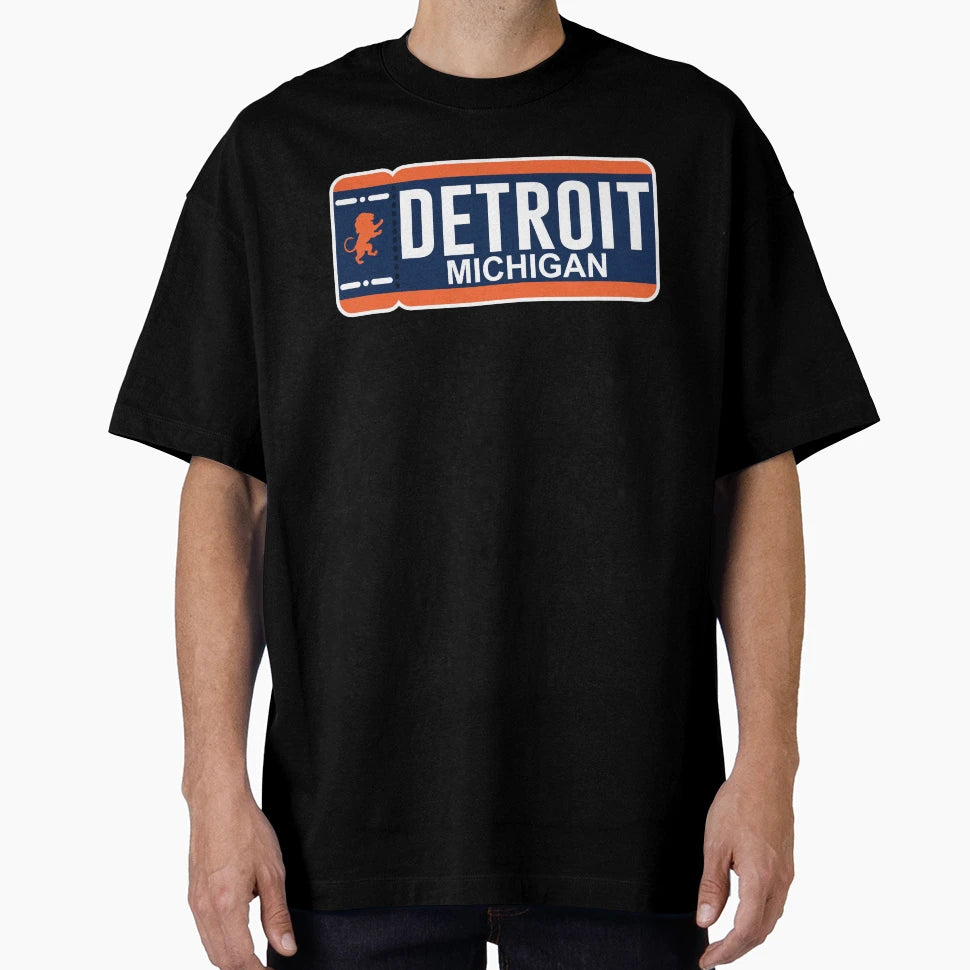 Detroit Ticket T-Shirt - Trendy Graphic for Adults - T-Shirt, Sweatshirt, Hoodie
