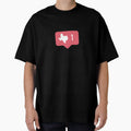 Insta Like Texas T-Shirt - Novelty Apparel Men Women - T-Shirt, Sweatshirt, Hoodie