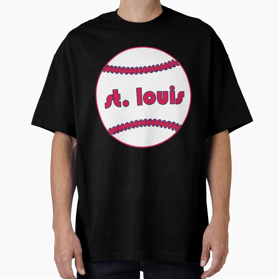St Louis Throwback Baseball T-Shirt - Trendy Graphic Men Women - T-Shirt, Sweatshirt, Hoodie
