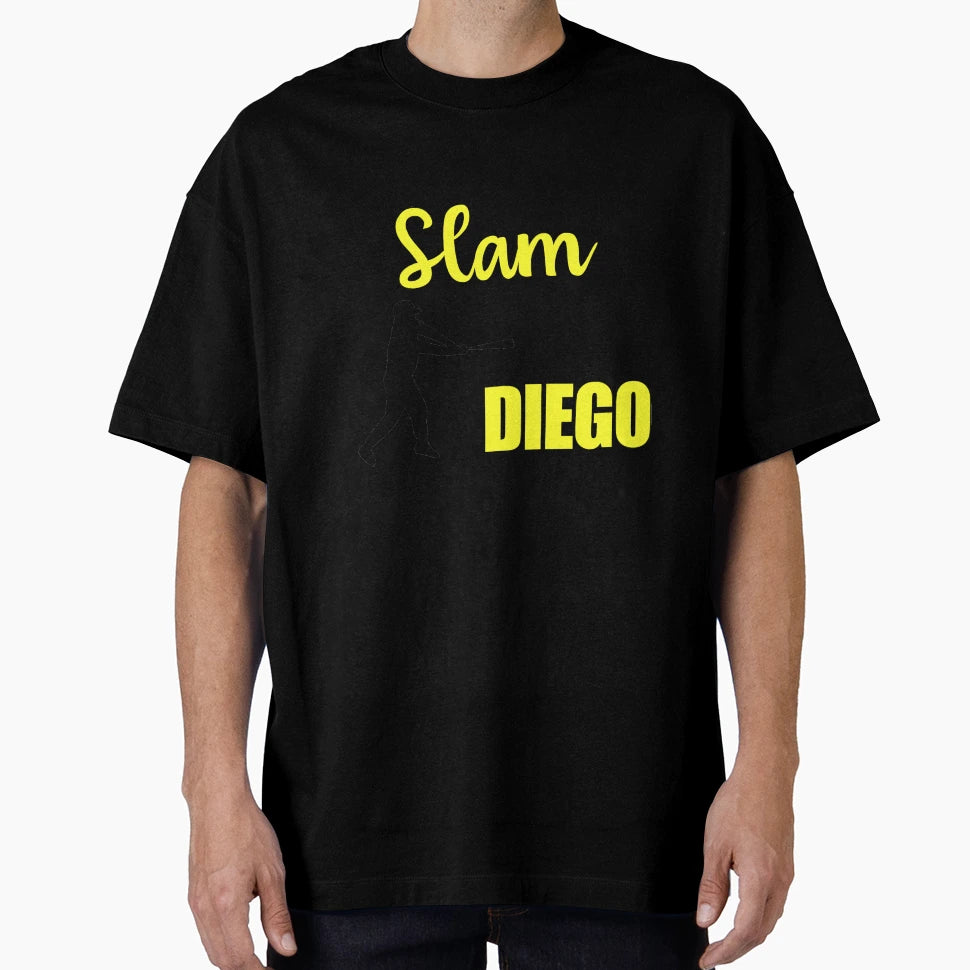 Slam Diego Mens Womens Jersey San T-Shirt - Streetwear Style for Adults - T-Shirt, Sweatshirt, Hoodie