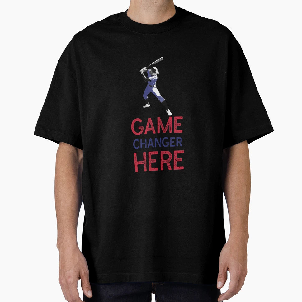 Game Changer Here T-Shirt - Novelty Apparel for Adults - T-Shirt, Sweatshirt, Hoodie