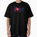 Texas Love Hearts Dots T-Shirt - Fun Novelty Design Unisex - T-Shirt, Sweatshirt, Hoodie