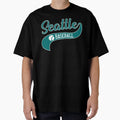 Seattle Baseball Swoosh T-Shirt - Casual Everyday Wear Unisex - T-Shirt, Sweatshirt, Hoodie