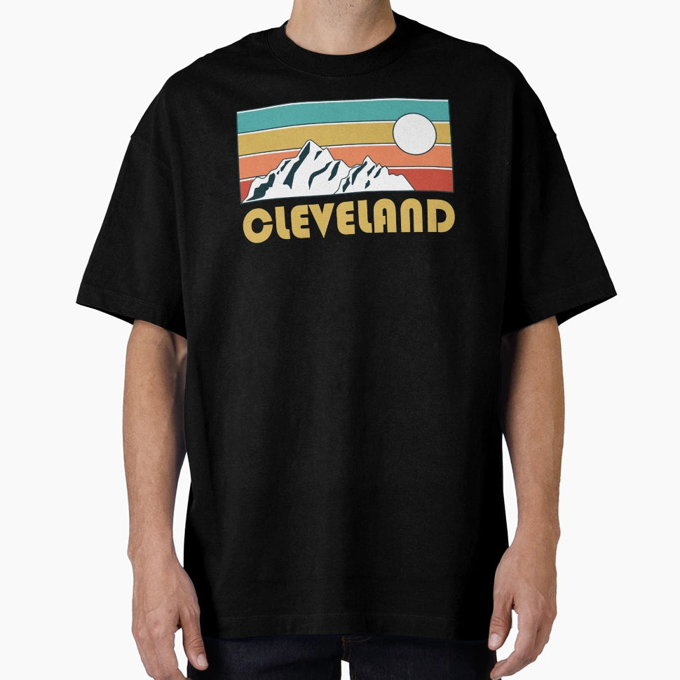Cleveland Cleveland Ohio Mountain T-Shirt - Streetwear Style Unisex - T-Shirt, Sweatshirt, Hoodie