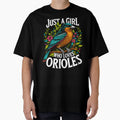 Oriole Just Who Loves Orioles Bird T-Shirt - Unique Graphic Men Women - T-Shirt, Sweatshirt, Hoodie