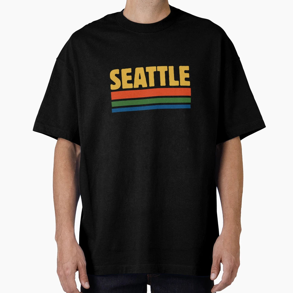 Seattle Seattle Washington Hoodie - Graphic Print Men Women - T-Shirt, Sweatshirt, Hoodie
