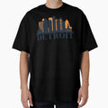 Detroit Skyline T-Shirt - Novelty Apparel Men Women - T-Shirt, Sweatshirt, Hoodie
