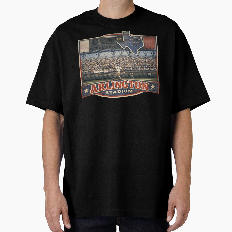 Arlington Stadium Deep Heart T-Shirt - Streetwear Style Men Women - T-Shirt, Sweatshirt, Hoodie