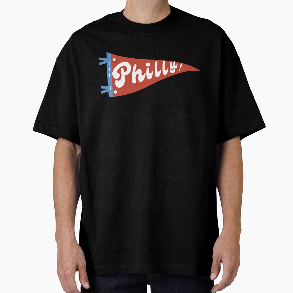 Philadelphia Banner T-Shirt - Trendy Graphic Men Women - T-Shirt, Sweatshirt, Hoodie
