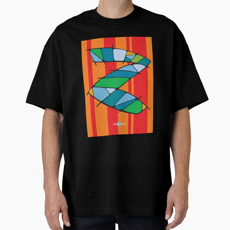 Z Typographic Bright And Simple Design1 T-Shirt - Custom Art Print Unisex - T-Shirt, Sweatshirt, Hoodie