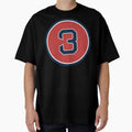 Jimmie Foxx 3 Jersey Number T-Shirt - Streetwear Style for Adults - T-Shirt, Sweatshirt, Hoodie
