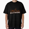 Baltimore Maryland T-Shirt - Trendy Graphic for Adults - T-Shirt, Sweatshirt, Hoodie