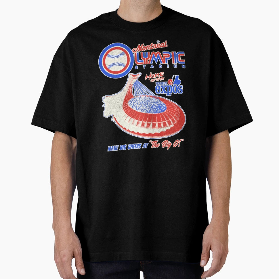Defunct Montreal Expos Olympic Stadium T-Shirt - Trendy Graphic for Adults - T-Shirt, Sweatshirt, Hoodie