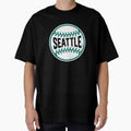 Seattle Baseball Stitches T-Shirt - Novelty Apparel Men Women - T-Shirt, Sweatshirt, Hoodie