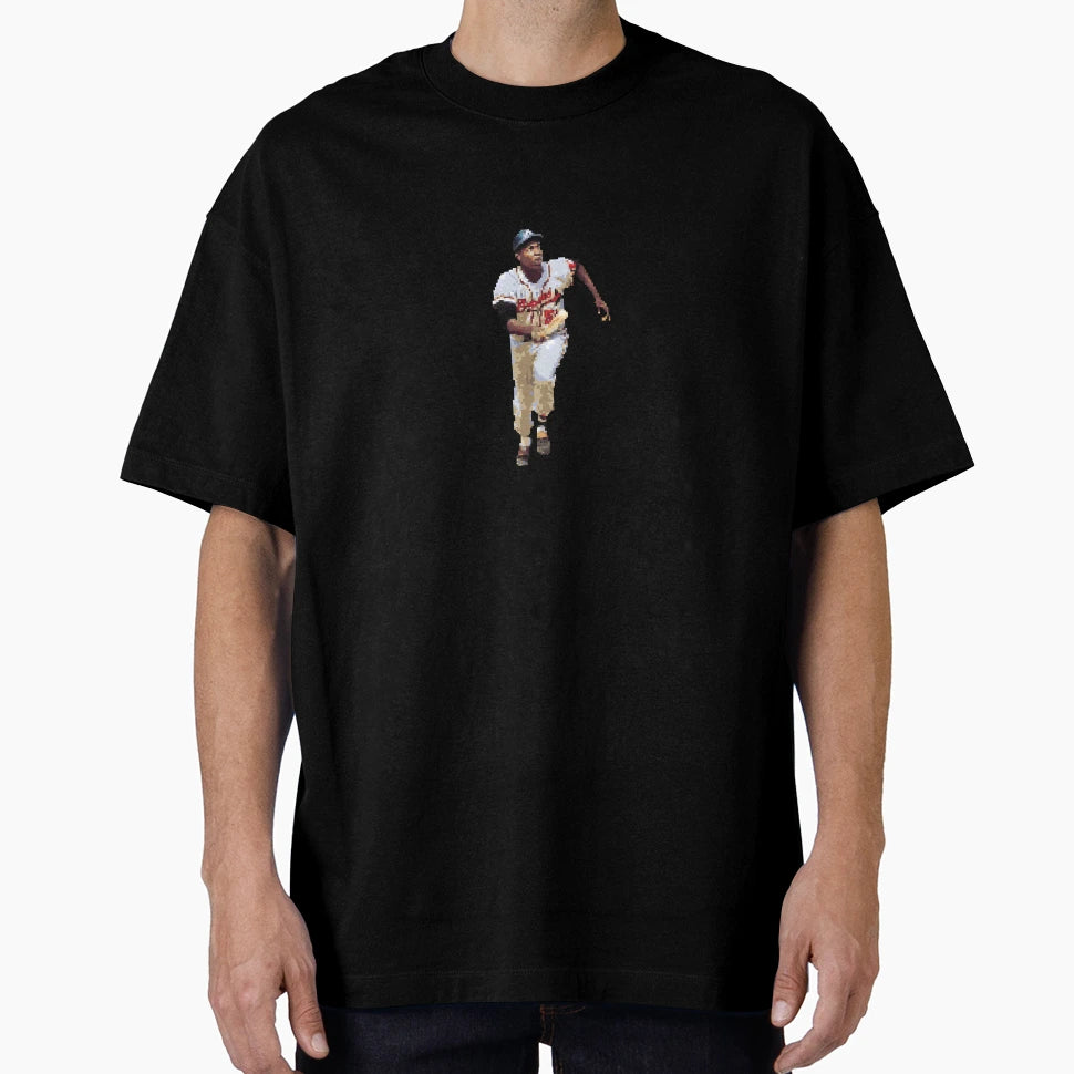 Hank Aaron T-Shirt - Casual Everyday Wear Unisex - T-Shirt, Sweatshirt, Hoodie