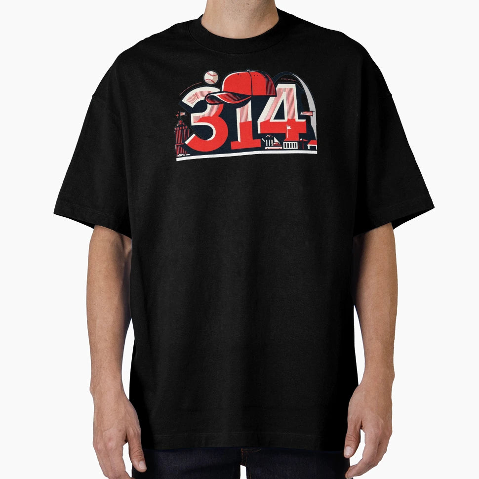 314 St Louis Pride Arch Baseball T-Shirt - Streetwear Style Unisex - T-Shirt, Sweatshirt, Hoodie