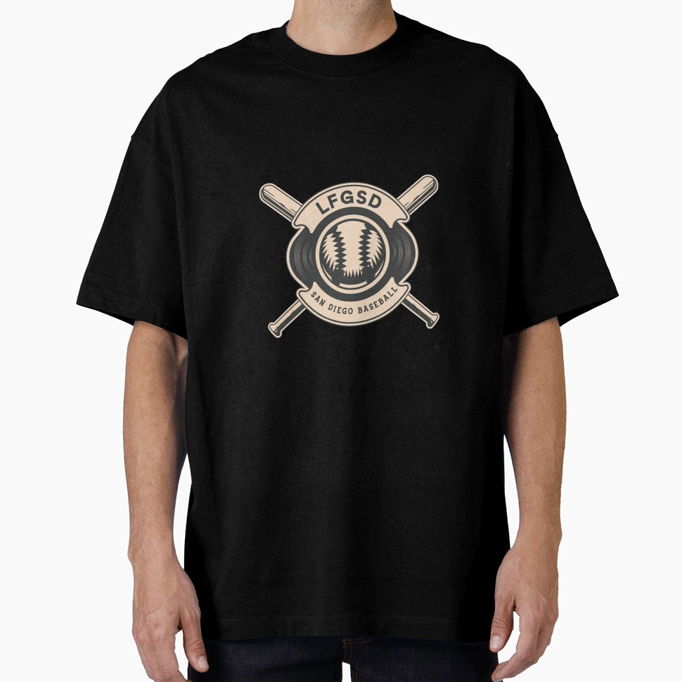 Lfgsd San Diego Baseball T-Shirt - Minimalist Print for Adults - T-Shirt, Sweatshirt, Hoodie