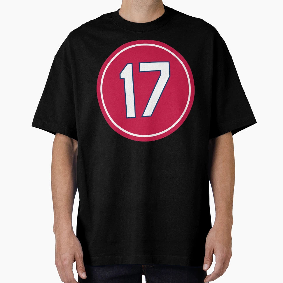 Dizzy Dean 17 Jersey Number T-Shirt - Custom Art Print Men Women - T-Shirt, Sweatshirt, Hoodie