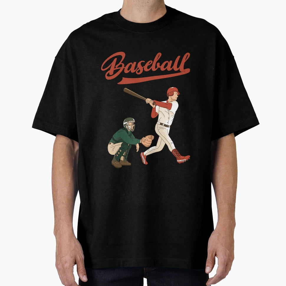 Baseball Game Players T-Shirt - Streetwear Style Men Women - T-Shirt, Sweatshirt, Hoodie