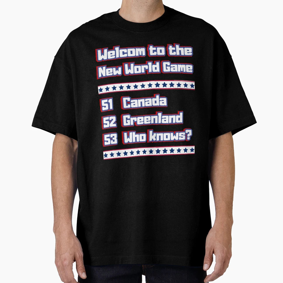 Welcome To New World Game T-Shirt - Minimalist Print for Adults - T-Shirt, Sweatshirt, Hoodie