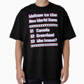 Welcome To New World Game T-Shirt - Minimalist Print for Adults - T-Shirt, Sweatshirt, Hoodie