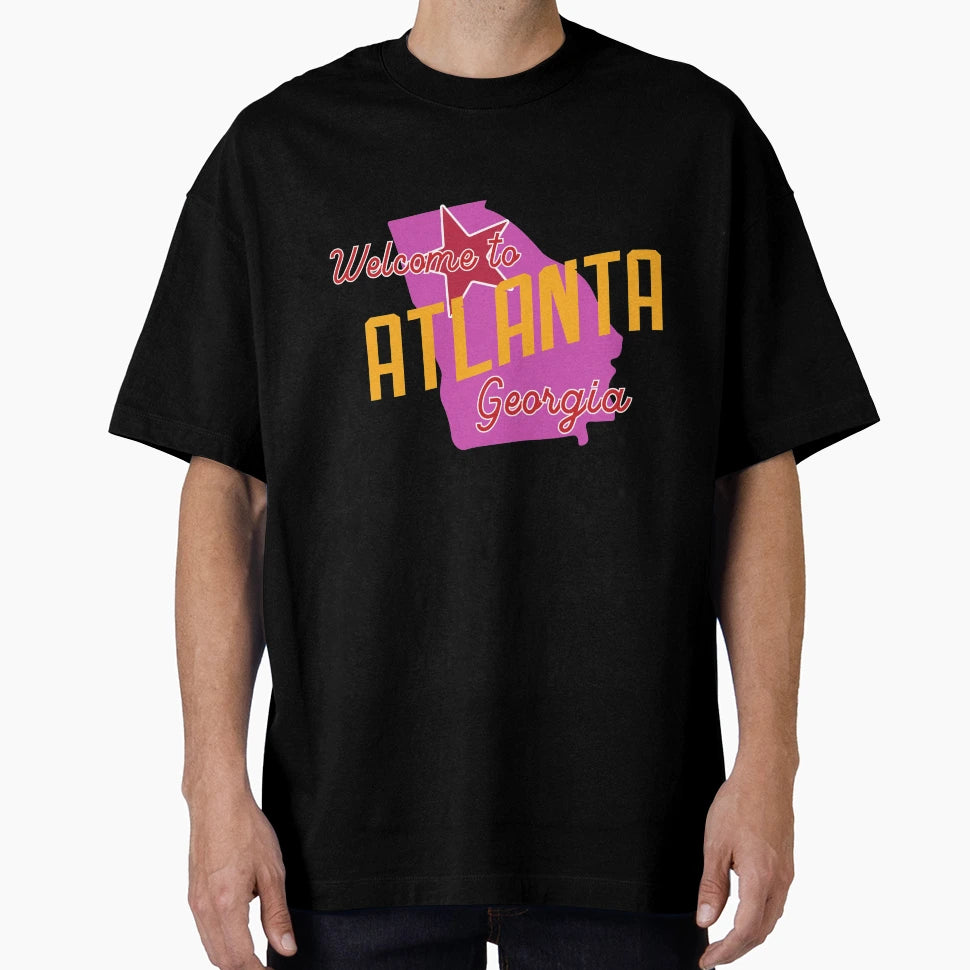 Welcome To Atlanta T-Shirt - Aesthetic Graphic Unisex - T-Shirt, Sweatshirt, Hoodie