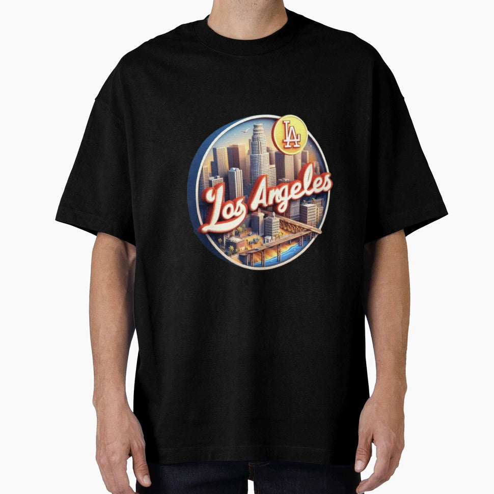 Los Angeles Tapestry Cultures Dreams T-Shirt - Graphic Print for Adults - T-Shirt, Sweatshirt, Hoodie