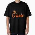 Oriole Bird Baltimore Favorites Raglan T-Shirt - Unique Graphic for Adults - T-Shirt, Sweatshirt, Hoodie