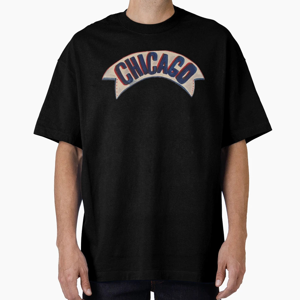 Chicago Banner T-Shirt - Custom Art Print for Adults - T-Shirt, Sweatshirt, Hoodie