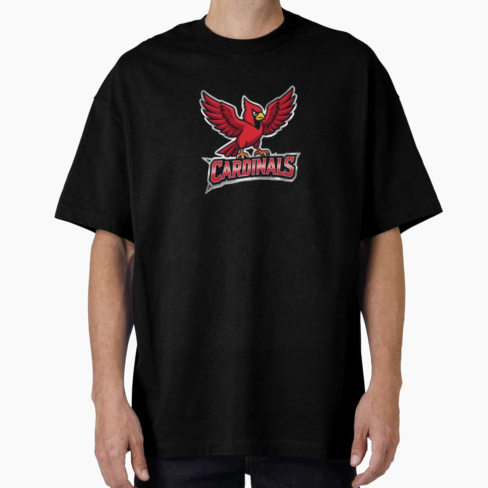 Cardinals Football T-Shirt - Aesthetic Graphic for Adults - T-Shirt, Sweatshirt, Hoodie