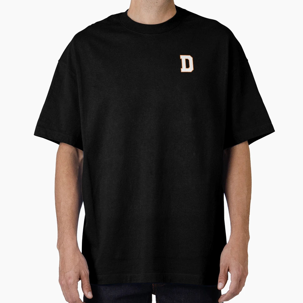 Miami Letter D Helmet Face Mask T-Shirt - Unique Graphic for Adults - T-Shirt, Sweatshirt, Hoodie