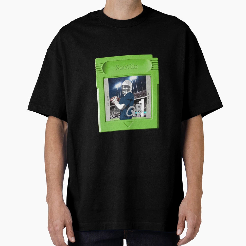 Football Seattle T-Shirt - Custom Art Print Unisex - T-Shirt, Sweatshirt, Hoodie