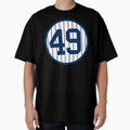 Ron Guidry 49 Jersey Number T-Shirt - Trendy Graphic for Adults - T-Shirt, Sweatshirt, Hoodie