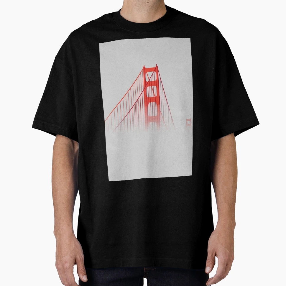 Golden Gate T-Shirt - Custom Art Print Unisex - T-Shirt, Sweatshirt, Hoodie