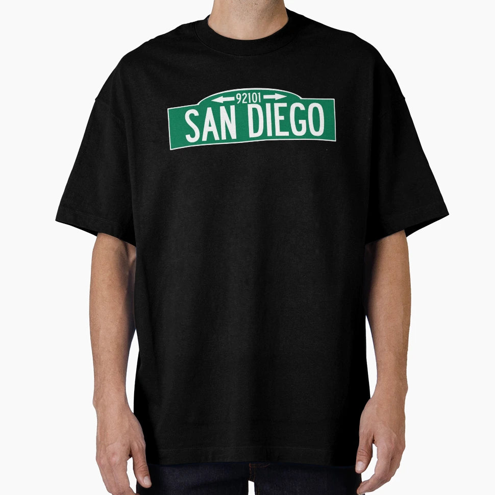 San Diego Sign T-Shirt - Fun Novelty Design Men Women - T-Shirt, Sweatshirt, Hoodie
