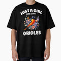 Just Who Loves Orioles Oriole Lovers T-Shirt - Aesthetic Graphic for Adults - T-Shirt, Sweatshirt, Hoodie