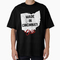 Made Cincinnati Ohio T-Shirt - Novelty Apparel Men Women - T-Shirt, Sweatshirt, Hoodie